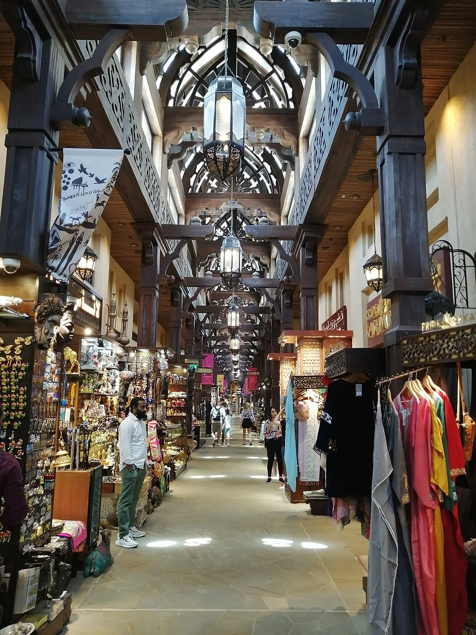 El interior de Souk Madinat Jumeirah, 2022