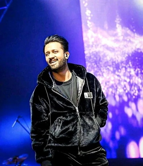 Porträt von Atif Aslam, 2021.