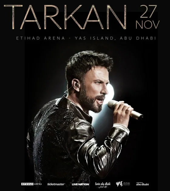 Tarkan: locandina ufficiale, 27 novembre 2026, Etihad Arena.