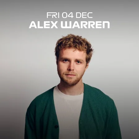 Yasalam — Alex Warren: official poster, 4 December 2026, Etihad Live.