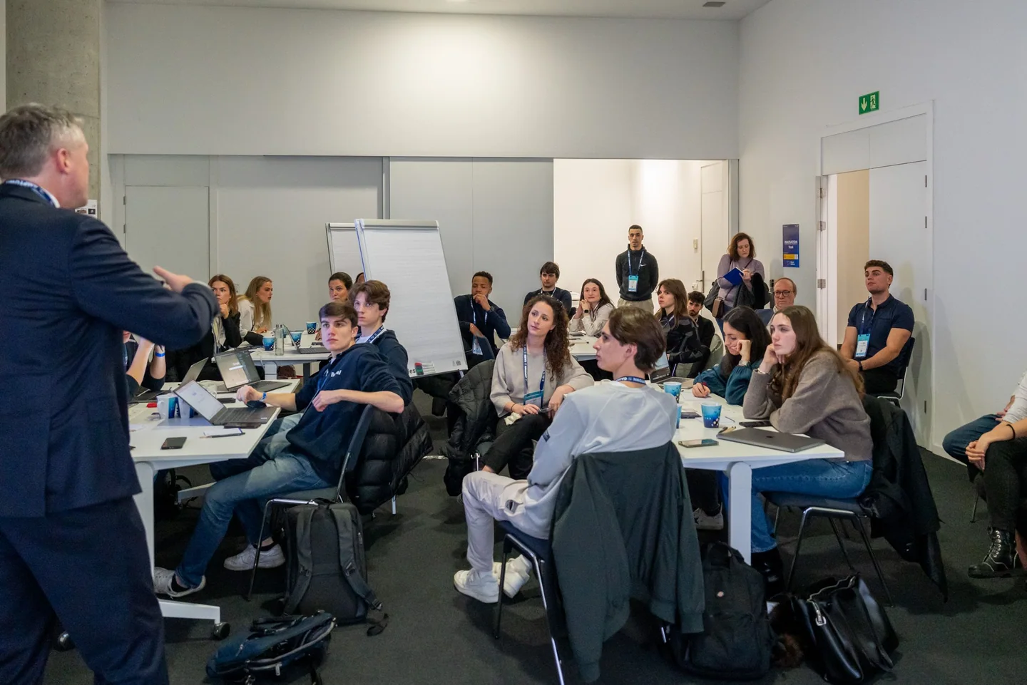 Teilnehmende am Hackathon der ISE; Archiv 2026.