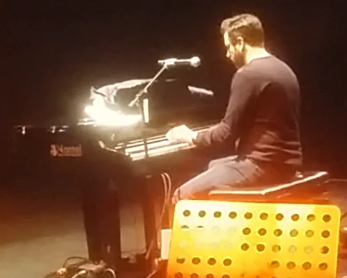 Guy Manoukian at the Marcellin-Champagnat Theatre in Laval, Canada.